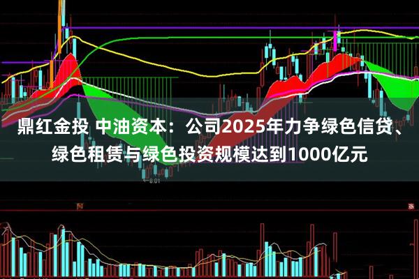 鼎红金投 中油资本:公司2025年力争绿色信贷、绿色租赁与绿色投资规模达到1000亿元