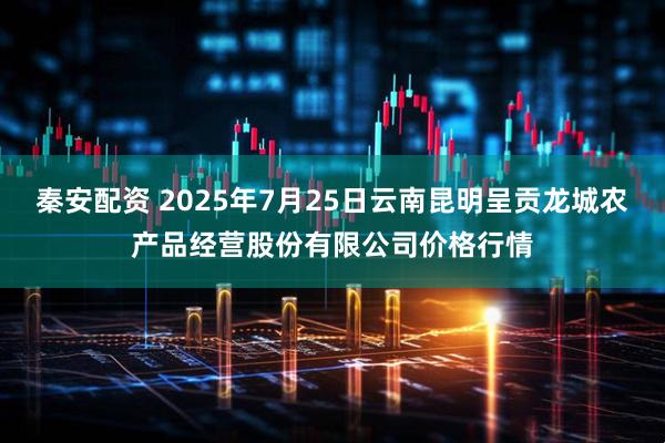 秦安配资 2025年7月25日云南昆明呈贡龙城农产品经营股份有限公司价格行情